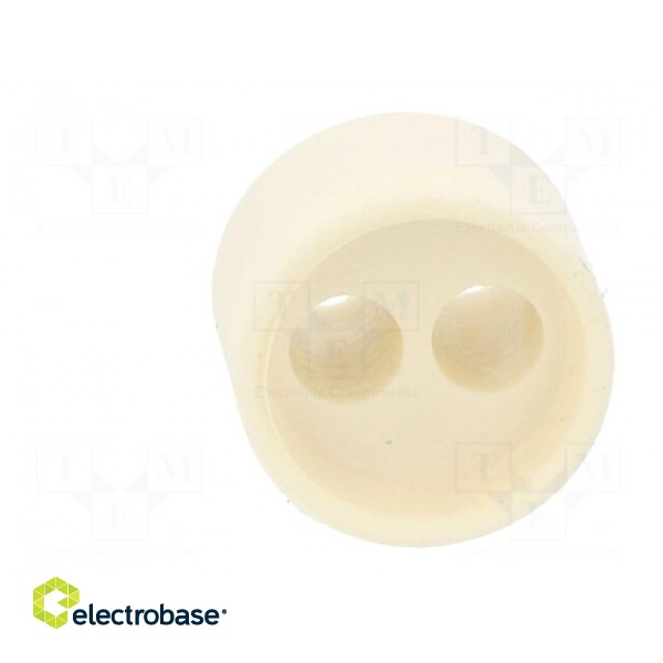 Insert for gland | 4mm | M16,PG11,PG13,5 | elastomer | Holes no: 2 image 9