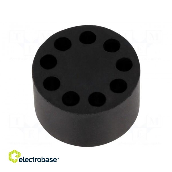 Insert for gland | with metric thread | Size: M32 | IP68 | Holes no: 9