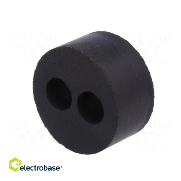 Insert for gland | 5mm | M20 | IP54 | NBR rubber | Holes no: 2 image 6