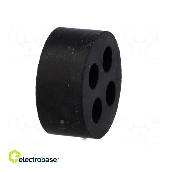 Insert for gland | with metric thread | Size: M25 | IP54 | Holes no: 4 image 8