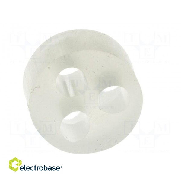Insert for gland | 5mm | PG16 | IP54 | silicone | Holes no: 3 | -40÷100°C image 5