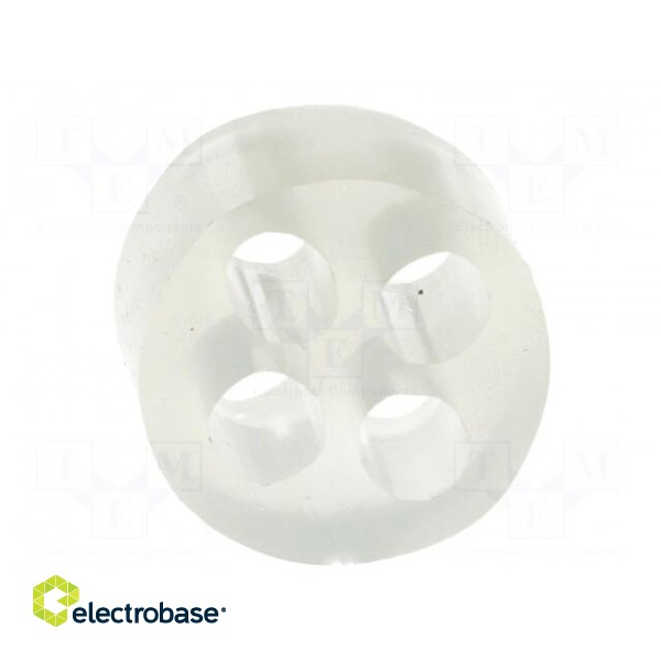 Insert for gland | with thread PG | Size: PG16 | IP54 | Holes no: 4 image 9