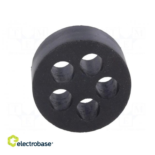 Insert for gland | with metric thread | Size: M32 | IP54 | Holes no: 5 image 5