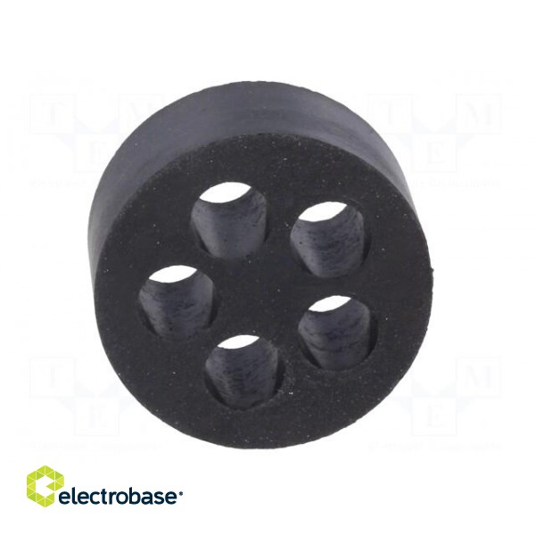 Insert for gland | with metric thread | Size: M32 | IP54 | Holes no: 5 image 9