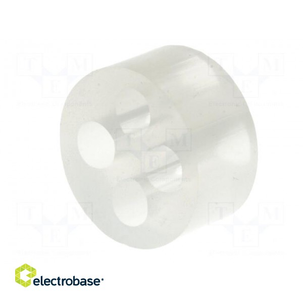 Insert for gland | 6mm | PG21 | IP54 | silicone | Holes no: 4 | -40÷100°C image 2