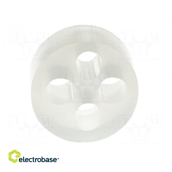 Insert for gland | 6mm | PG21 | IP54 | silicone | Holes no: 4 | -40÷100°C image 9