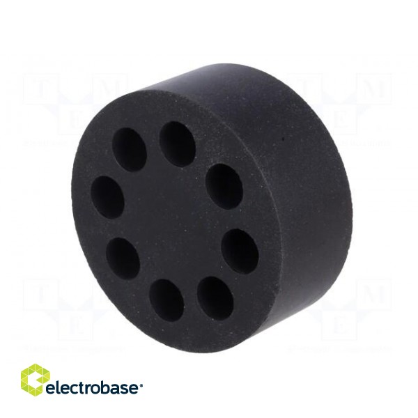 Insert for gland | with metric thread | Size: M50 | IP54 | Holes no: 8 image 6
