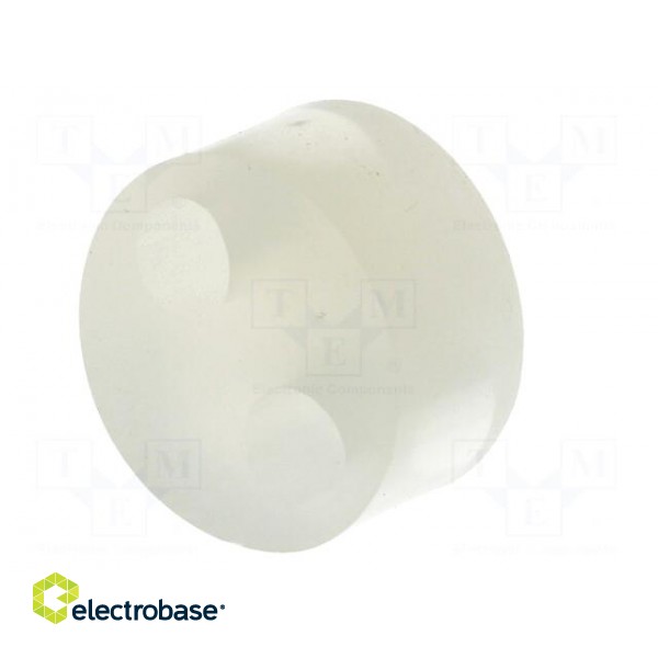 Insert for gland | 7mm | PG21 | IP54 | silicone | Holes no: 2 | -40÷100°C image 6