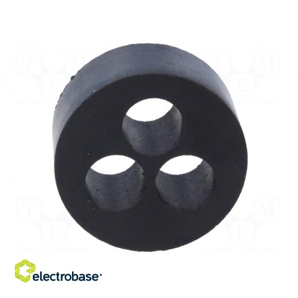 Insert for gland | 8mm | M32 | IP54 | NBR rubber | Holes no: 3 image 9