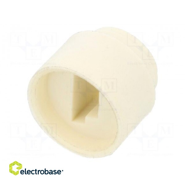 Insert for gland | Mat: elastomer | 10.4x4.2mm | -40÷100°C image 1