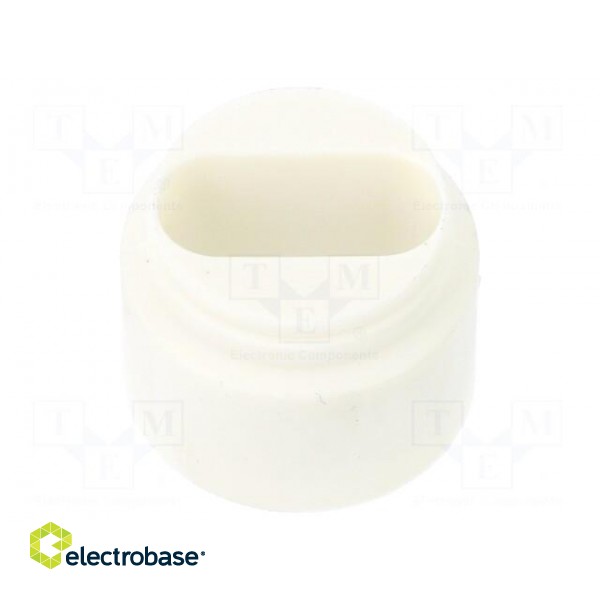 Insert for gland | Mat: elastomer | 14x6mm | -40÷100°C | HSK-FLAKA image 2