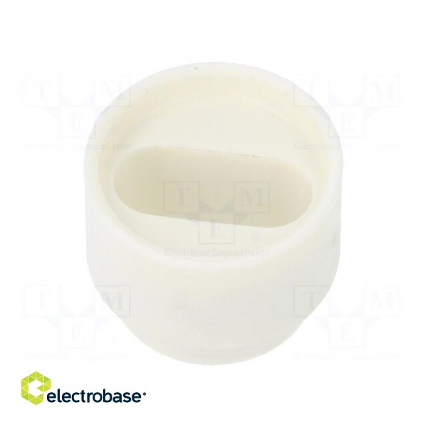 Insert for gland | Mat: elastomer | 14x6mm | -40÷100°C | HSK-FLAKA image 1