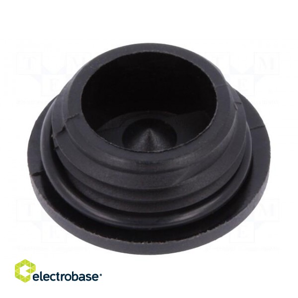 Stopper | M16 | 1.5 | IP68 | polyamide | black | SKINDICHT® | with seal image 2