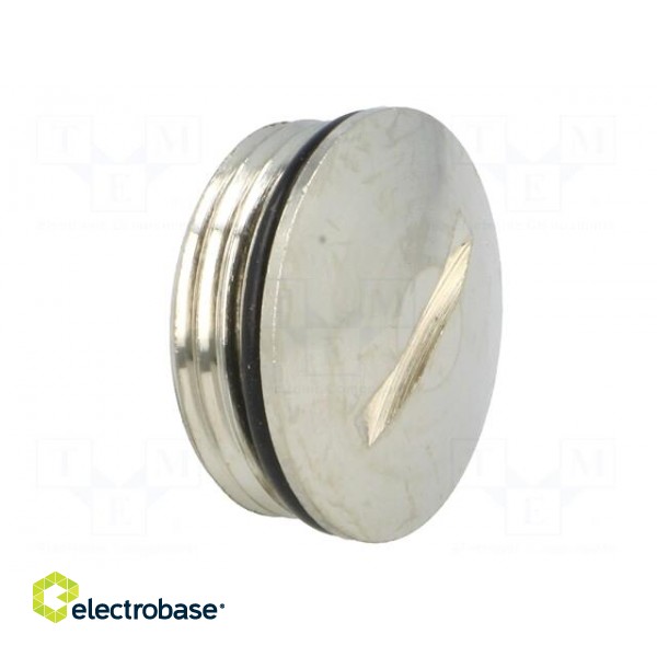 Stopper | PG13,5 | IP68 | Mat: brass | Man.series: SKINDICHT® image 8