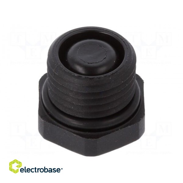 Stopper | PG7 | IP68 | polyamide | black | V-NE-SD PG | Thread: PG image 2