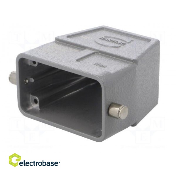 Enclosure: for HDC connectors | Han B | size 10B | for cable | high image 2