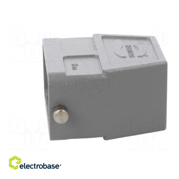 Enclosure: for HDC connectors | Han B | size 10B | for cable | high image 3