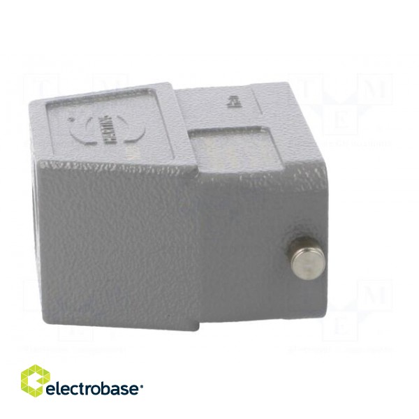 Enclosure: for HDC connectors | Han B | size 10B | for cable | high paveikslėlis 7
