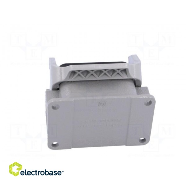 Enclosure: for rectangular connectors | Han | size 6B | with latch image 5