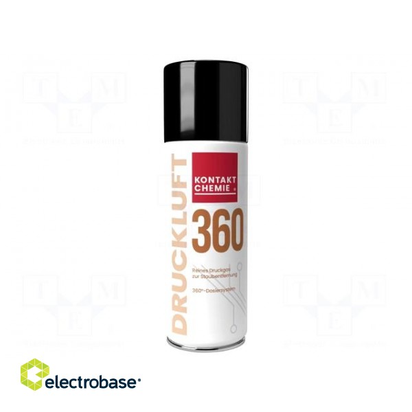 Compressed air | spray | can | colourless | 200ml | DUST OFF 360