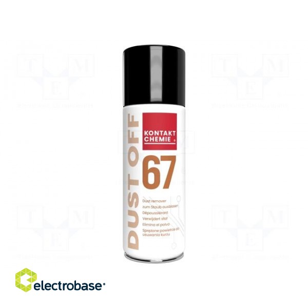 Compressed air | spray | can | colourless | 400ml | DUST OFF 67