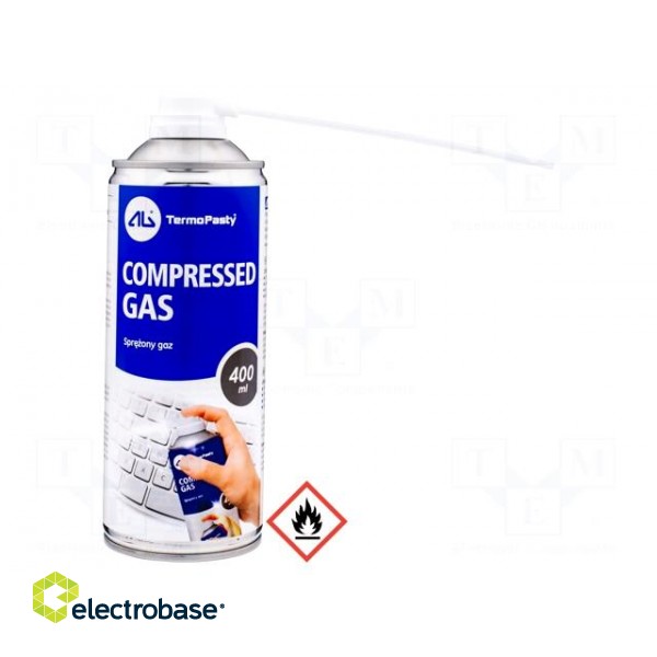 Compressed gas | can | colourless | 400ml | Compressed Gas paveikslėlis 2