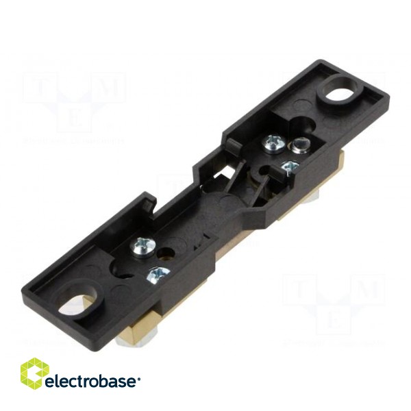 Current shunt | 160A | Class: 0.2 | 60mV | for DIN rail mounting image 3