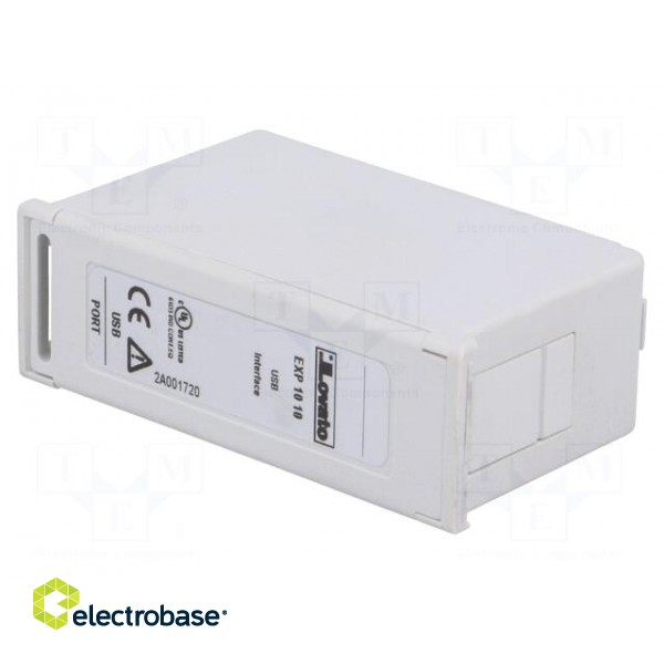 Extension module | USB | for DIN rail mounting image 1