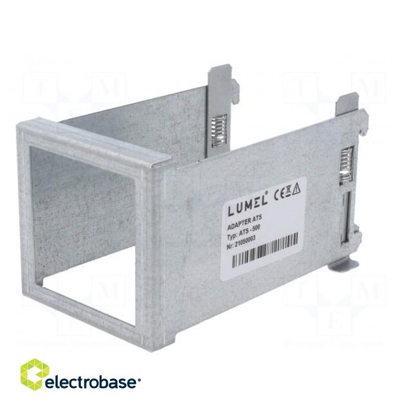 Adapter for DIN rail | Dim: 45x45mm | Dimensions: 48x48mm image 3