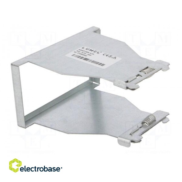 Adapter for DIN rail | Dim: 45x92mm | Dimensions: 48x96mm image 5
