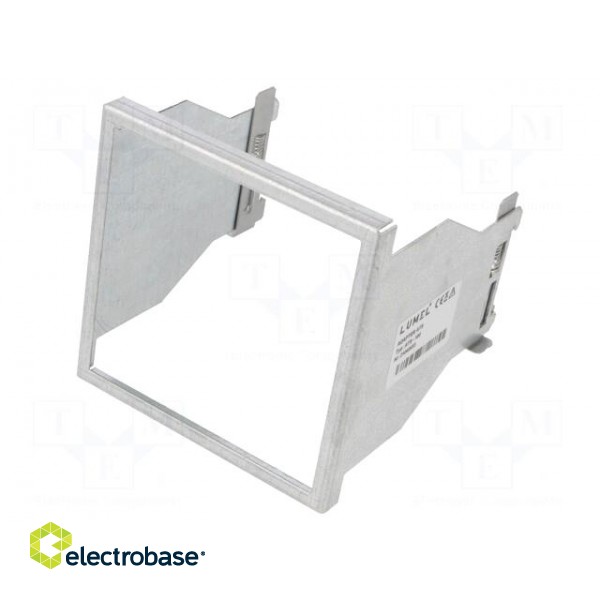 Adapter for DIN rail | Dim: 92x92mm | Dimensions: 96x96mm image 1