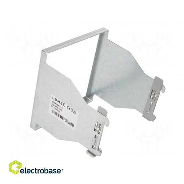 Adapter for DIN rail | Dim: 92x92mm | Dimensions: 96x96mm image 5