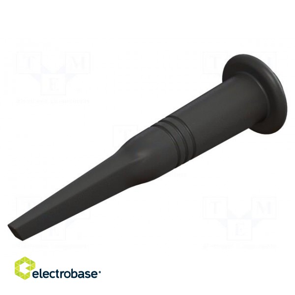 Clip-on probe | black | 5mm | oscilloscope probe | 1A