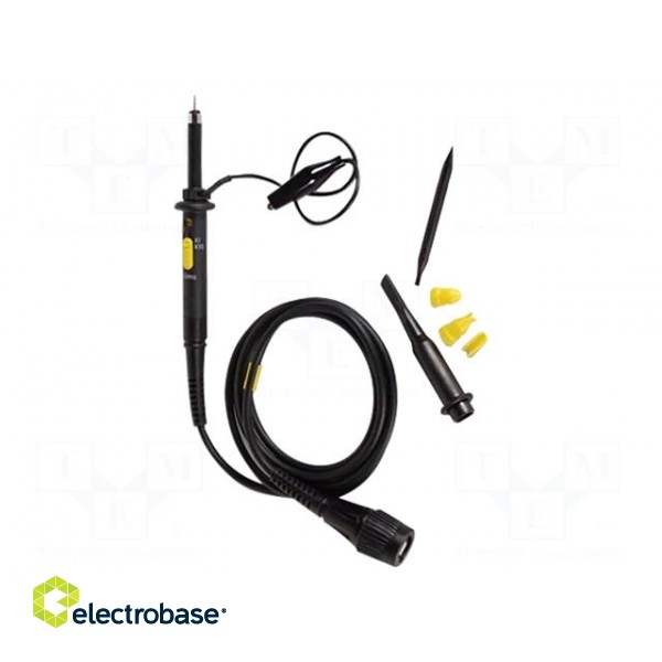 Probe: for oscilloscope | passive | 15MHz(1: 1),60MHz(1: 10) | 600VDC image 2