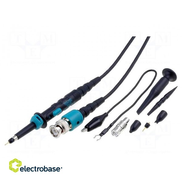 Probe: for oscilloscope | passive | 20MHz(1: 1),250MHz(10: 1) | 600V