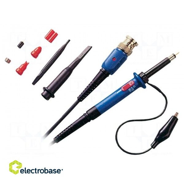 Probe: for oscilloscope | passive,high-impedance | 1: 1,10: 1 | 300V