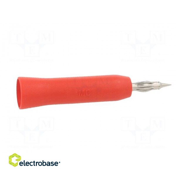 Probe: for oscilloscope | red | push-in image 7