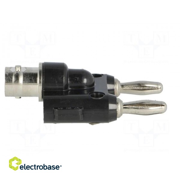 Adapter | 500V | BNC socket,banana 4mm plug x2 paveikslėlis 3