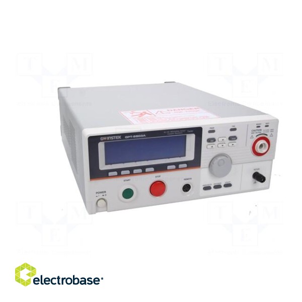 Safety tester | Utest: 0.05÷5kVAC,0.05÷6kVDC | True RMS AC image 9