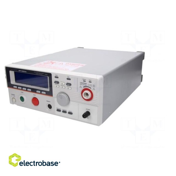 Safety tester | Utest: 0.05÷5kVAC,0.05÷6kVDC | True RMS AC image 2