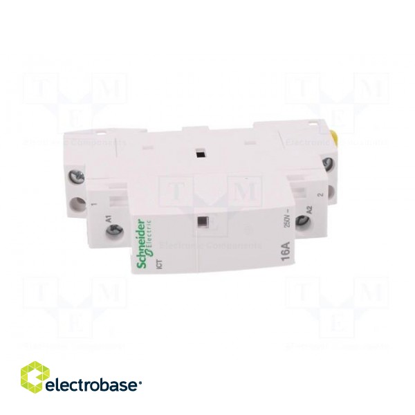 Contactor: 1-pole installation | NO | 24VAC | 16A | DIN | ICT | -5÷60°C фото 9