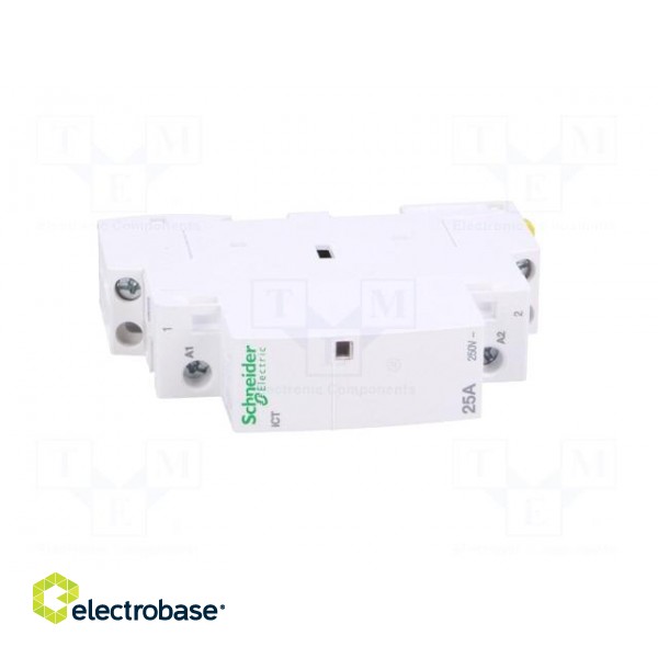 Contactor: 1-pole installation | NO | 230÷240VAC | 25A | DIN | ICT | 500V image 9