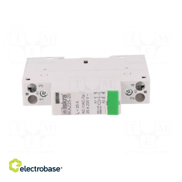 Contactor: 2-pole installation | 25A | 230VAC | NO x2 image 9