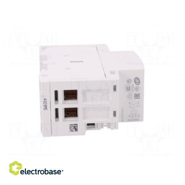 Contactor: 2-pole installation | NO x2 | 230÷240VAC | 40A | DIN | ICT image 7