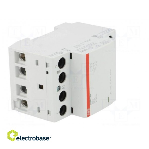 Contactor: 2-pole installation | 40A | 230VAC,230VDC | NO x2 image 8