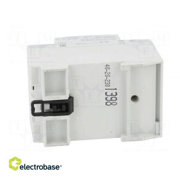 Contactor: 2-pole installation | 40A | 230VAC,230VDC | NO x2 image 5