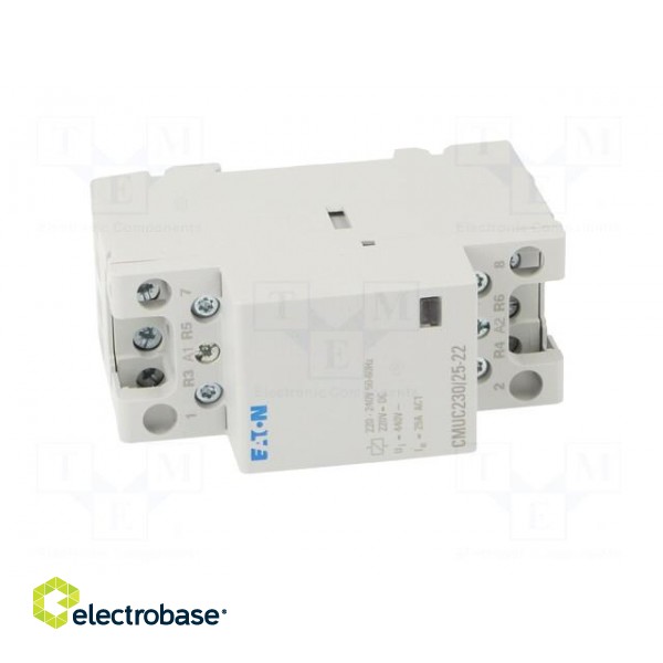 Contactor: 4-pole installation | 25A | 230VAC,230VDC image 9