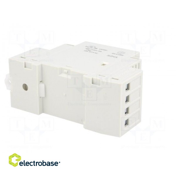 Contactor: 4-pole installation | 25A | 230VAC,230VDC | IP20 | W: 35mm image 6