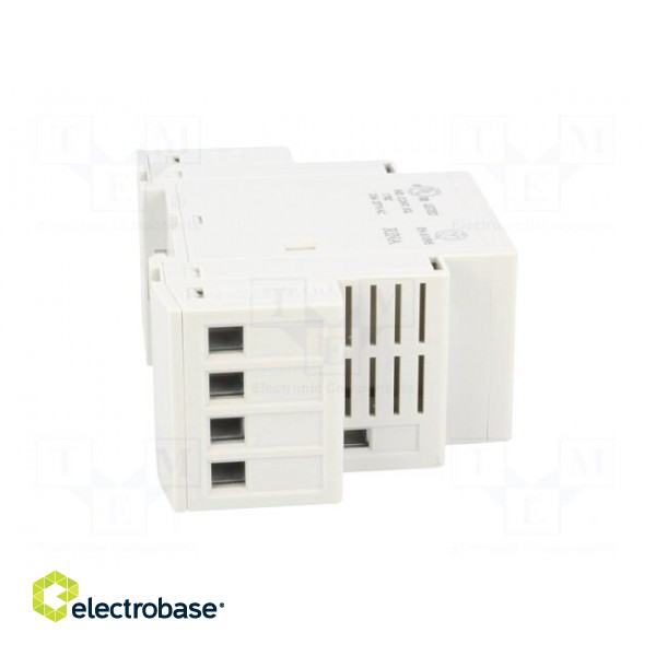 Relay: installation | monostable | NO x4 | Ucoil: 230VAC | 25A | IP20 фото 7