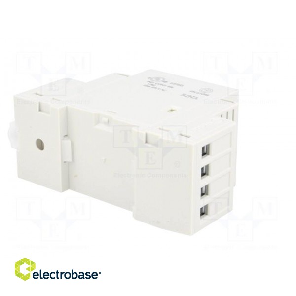 Relay: installation | monostable | NO x4 | Ucoil: 230VAC | 25A | IP20 фото 6